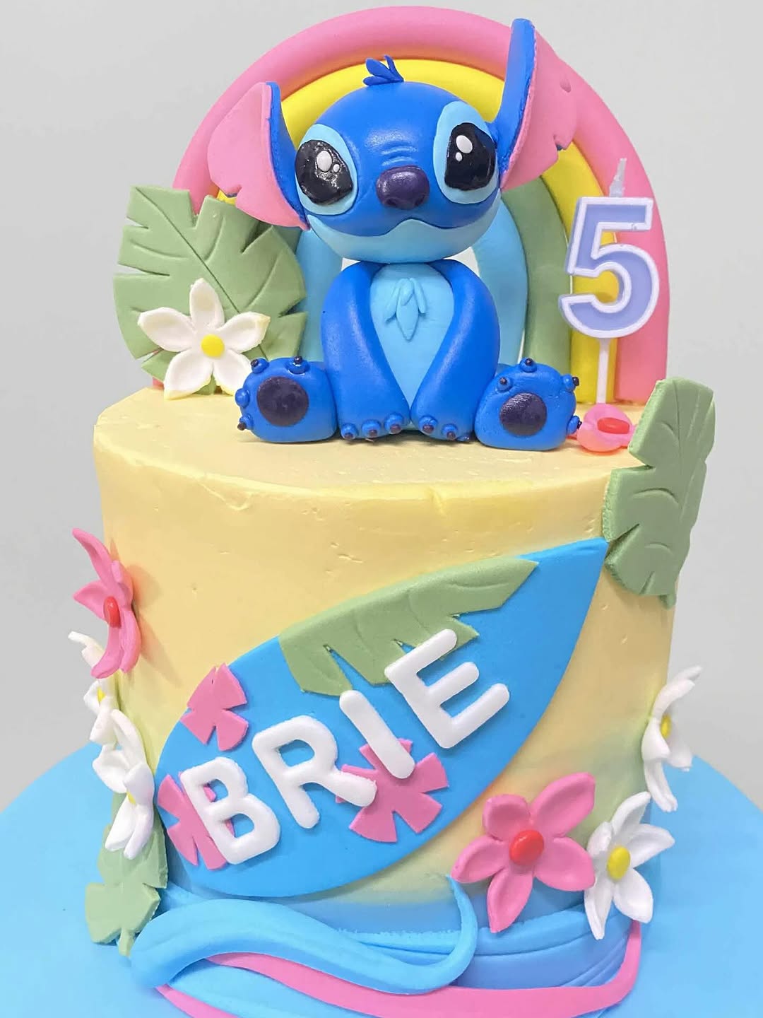 Brie's 5th birthday Stitch-themed celebration at Flour Jar Manila